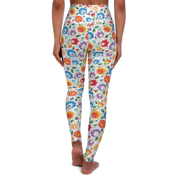Folk High Waisted Yoga Leggings - Image 3